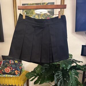 Mauve Black Skater Skort